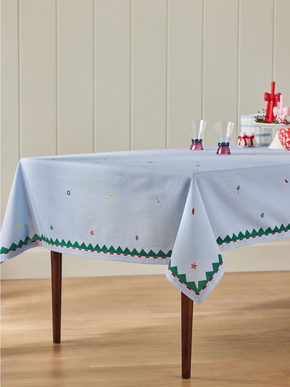 Anthropologie Medora Cotton Tablecloth 60”x108”
